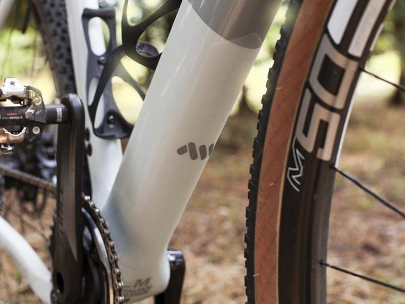 All Mountain Style Honeycomb High Impact Frame Guard Road/Gravel - Clear Bike Frame Protector Supports Universal Fitting - Helps Protect Your Bike from Scratches, Chips and Dings (Clear/Silver) - Image 5